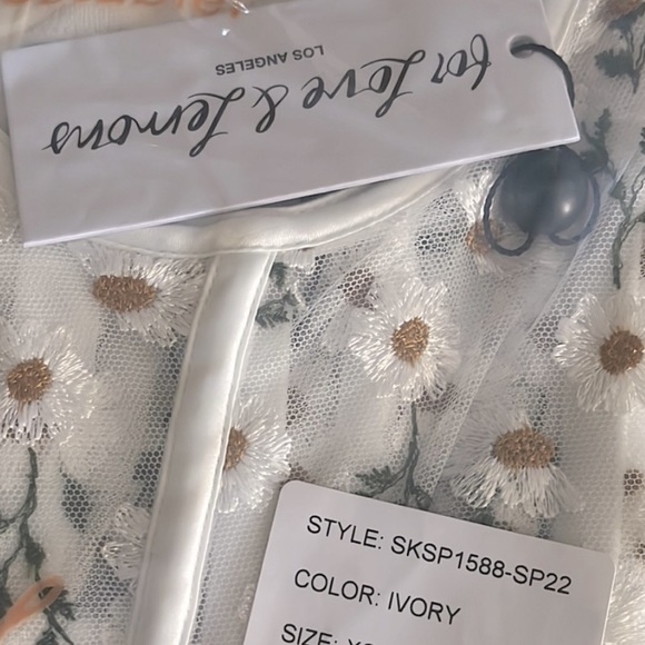 🍋 Tossed Daisy Corset For Love and Lemons - Picture 6 of 8